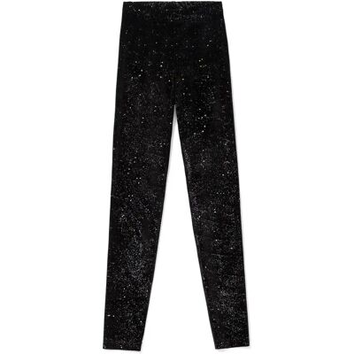 Vrouwen fluwelen legging Conte Elegant Star Noir XS (170 cm) Vrouwen fluwelen legging Conte Elegant Star Noir XS (170 cm)