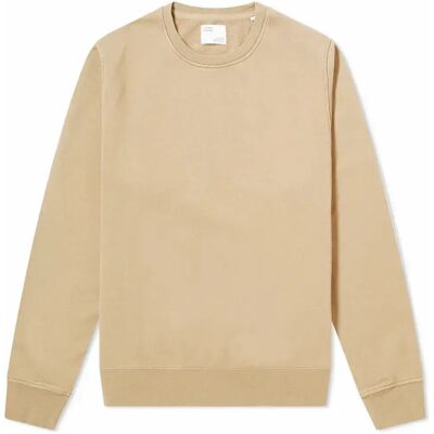 Sweatshirt ronde hals Colorful Standard Classic Organic desert khaki Beige S Sweatshirt ronde hals Colorful Standard Classic Organic desert khaki Beige S