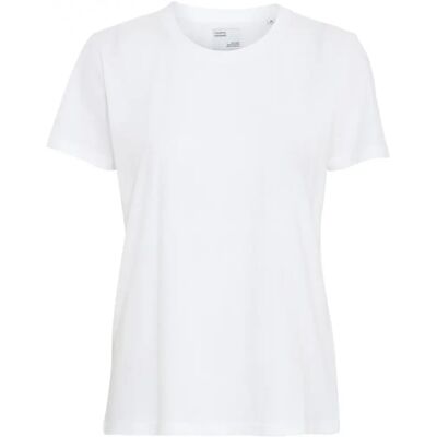 Dames-T-shirt Colorful Standard Light Organic optical white Blanc S Dames-T-shirt Colorful Standard Light Organic optical white Blanc S