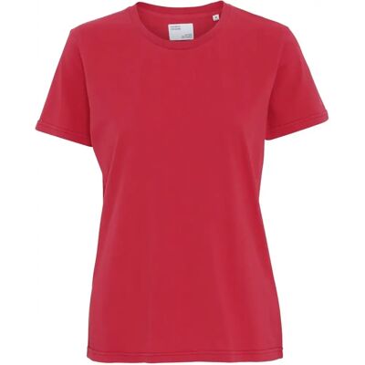 Dames-T-shirt Colorful Standard Light Organic scarlet red Rouge S Dames-T-shirt Colorful Standard Light Organic scarlet red Rouge S