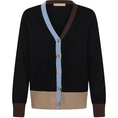 Damesvest CULTURE Clare Annemarie Noir 2XL Damesvest CULTURE Clare Annemarie Noir 2XL