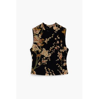 Vrouwenblouse Desigual Roma Noir L Vrouwenblouse Desigual Roma Noir L