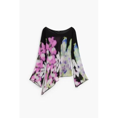 Vrouwenblouse Desigual Lacroix Noir XL Vrouwenblouse Desigual Lacroix Noir XL