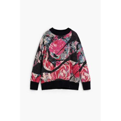 Vrouwenblouse Desigual Lacroix Noir L Vrouwenblouse Desigual Lacroix Noir L