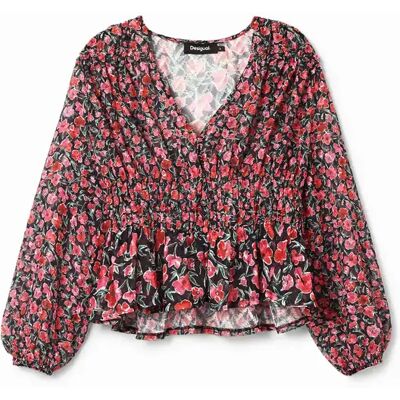Vrouwenblouse Desigual Zoé Noir M Vrouwenblouse Desigual Zoé Noir M