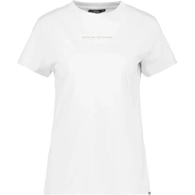 T-shirt dames Didriksons Ingarö Blanc 40 T-shirt dames Didriksons Ingarö Blanc 40