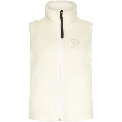 Mouwloos damesjack Didriksons Kiana Blanc 46 Mouwloos damesjack Didriksons Kiana Blanc 46