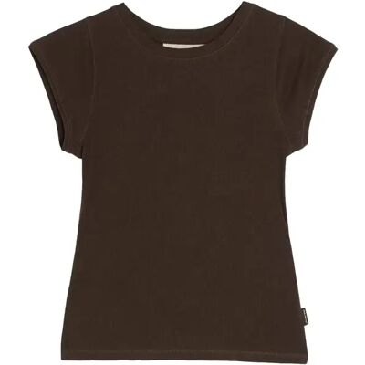 T-shirt en Ribbels Vrouw Diverse Santsa 263 Marron L T-shirt en Ribbels Vrouw Diverse Santsa 263 Marron L