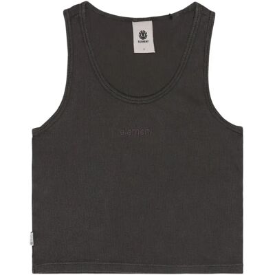 Dames crop top Element Lowcase Noir L Dames crop top Element Lowcase Noir L