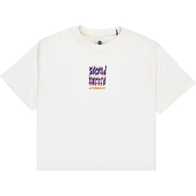 Dames-T-shirt Element Second Nature Blanc S Dames-T-shirt Element Second Nature Blanc S