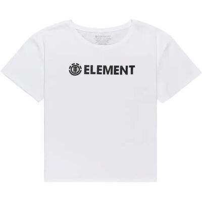 Dames-T-shirt Element Logo Blanc S Dames-T-shirt Element Logo Blanc S