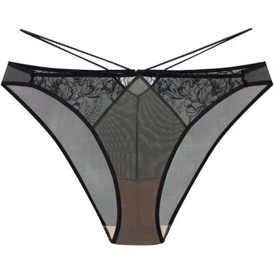 Damesslipjes Esotiq Boa 1 Noir L Damesslipjes Esotiq Boa 1 Noir L