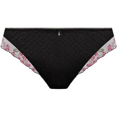 Culotte met bedrukte borduursel vrouw Fantasie Eliyse Noir S Culotte met bedrukte borduursel vrouw Fantasie Eliyse Noir S