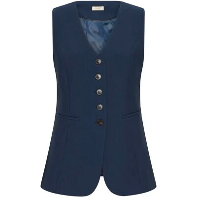 Dames kostuumvest fransa FRAbigail Wa 2 Bleu 38 Dames kostuumvest fransa FRAbigail Wa 2 Bleu 38