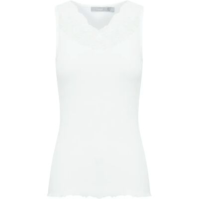 Damestanktop fransa Hizamond 19 Blanc XL Damestanktop fransa Hizamond 19 Blanc XL