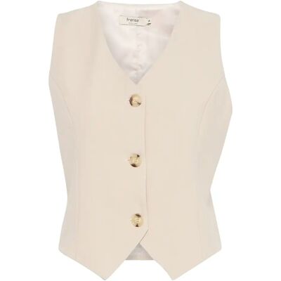 Dames kostuumvest fransa Abigail 1 Beige 38 Dames kostuumvest fransa Abigail 1 Beige 38