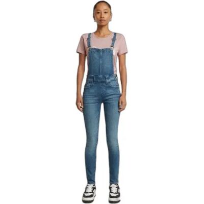 Hoge taille skinny jumpsuit vrouw G-Star Lynn Bleu 26 Hoge taille skinny jumpsuit vrouw G-Star Lynn Bleu 26