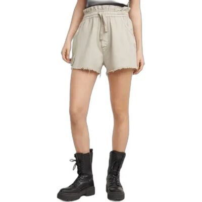 Damesshort G-Star Raw Edge Beige L Damesshort G-Star Raw Edge Beige L