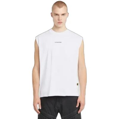 Mouwloos shirt G-Star Boxy Blanc S Mouwloos shirt G-Star Boxy Blanc S