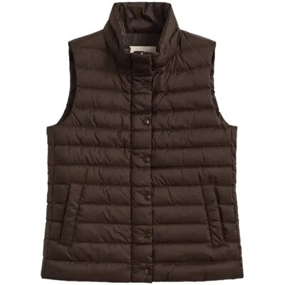 Mouwloos damesjack Gant Marron XS Mouwloos damesjack Gant Marron XS