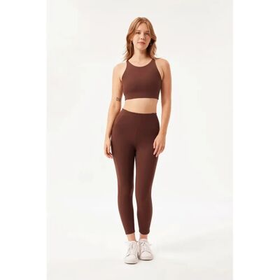 Girlfriend Collective Topanga Halter-BH - Bruin Girlfriend Collective Topanga Halter-BH - Bruin