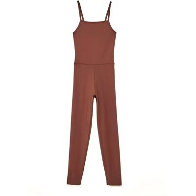 Girlfriend Collective The Unitard Marron - Damesbroekpak Girlfriend Collective The Unitard Marron - Damesbroekpak