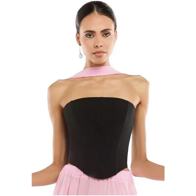 Dameskorset Goddiva Crepe Compact Noir M Dameskorset Goddiva Crepe Compact Noir M