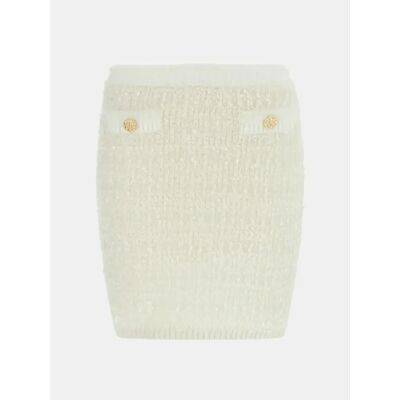 Vrouwenrok Guess Aomori Blanc L Vrouwenrok Guess Aomori Blanc L
