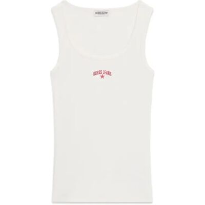 Damestanktop Guess Blanc XL Damestanktop Guess Blanc XL
