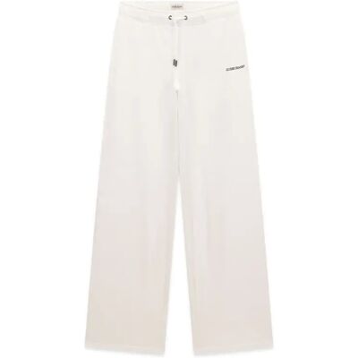 Dames joggingsbroek Guess Iconic Embro Blanc XL Dames joggingsbroek Guess Iconic Embro Blanc XL