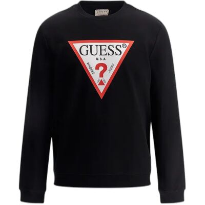 Sweatshirt Guess Audley CN Noir S Sweatshirt Guess Audley CN Noir S