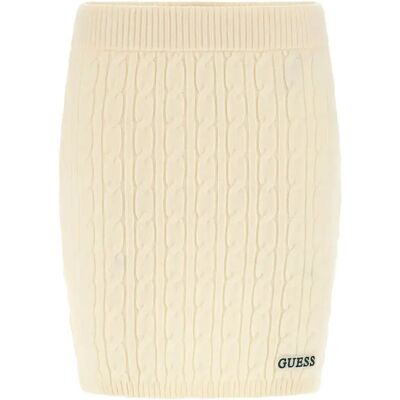 Vrouwenrok Guess Lavinia Blanc L Vrouwenrok Guess Lavinia Blanc L