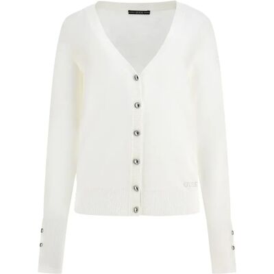 Damesvest Guess Zena Blanc L Damesvest Guess Zena Blanc L