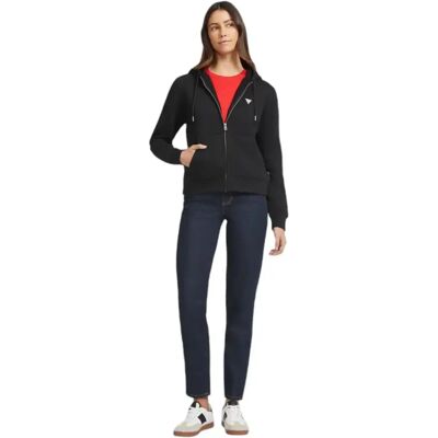 Dames hoodie met mini driehoek Guess Noir S Dames hoodie met mini driehoek Guess Noir S