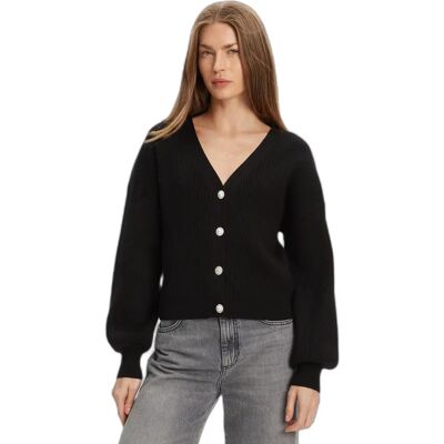 Damesvest Guess Hanna Noir M Damesvest Guess Hanna Noir M