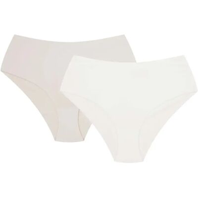 Dames hoge taille slip Henderson Bump1 (x2) Blanc L Dames hoge taille slip Henderson Bump1 (x2) Blanc L