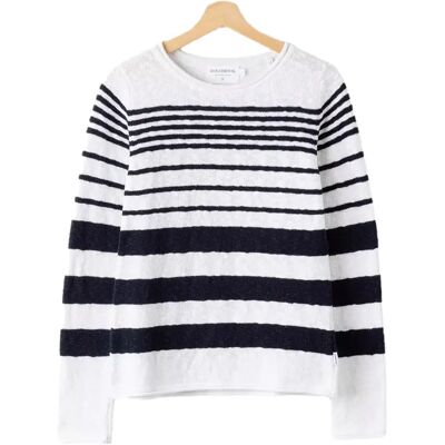Vrouwentrui Holebrook Juni Boatneck Blanc 2XL Vrouwentrui Holebrook Juni Boatneck Blanc 2XL