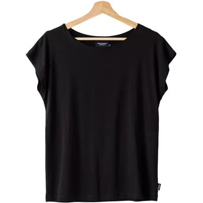 T-shirt dames Holebrook Ellen Capsleeve Noir XS T-shirt dames Holebrook Ellen Capsleeve Noir XS