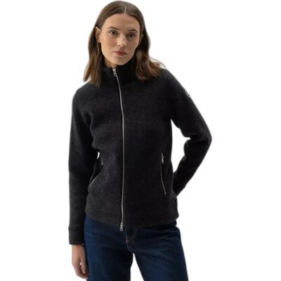 Damessweatshirt met rits Holebrook Claire Noir XS Damessweatshirt met rits Holebrook Claire Noir XS