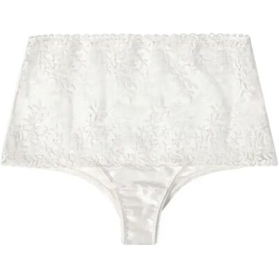 Damesslip met hoge taille Huit Amoureuse Blanc L Damesslip met hoge taille Huit Amoureuse Blanc L