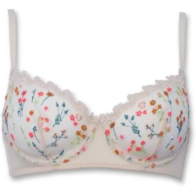 Beugelbeha voor dames Huit Boogie Wonderland Blanc 85B Beugelbeha voor dames Huit Boogie Wonderland Blanc 85B