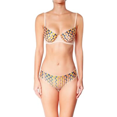 Damesslipjes Huit Deco Dot Multicolore 36 Damesslipjes Huit Deco Dot Multicolore 36