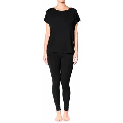 Dames-T-shirt Huit Jeanne Noir XS Dames-T-shirt Huit Jeanne Noir XS