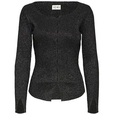 Damesvest Ichi Dreas Noir M Damesvest Ichi Dreas Noir M