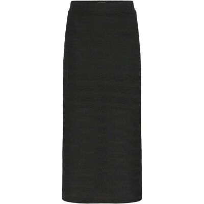 Vrouwenrok Ichi Knitty Blanc L Vrouwenrok Ichi Knitty Blanc L