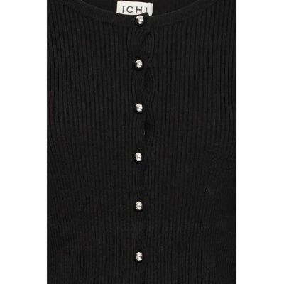 Damesvest Ichi Dollis Noir L Damesvest Ichi Dollis Noir L