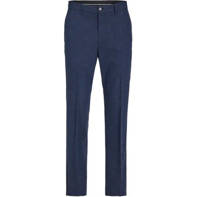 Slank gesneden linnen pantalon Jack & Jones Riviere Bleu 56 Slank gesneden linnen pantalon Jack & Jones Riviere Bleu 56