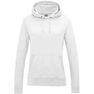 Dames Hoodie Just Hoods College Blanc XL Dames Hoodie Just Hoods College Blanc XL