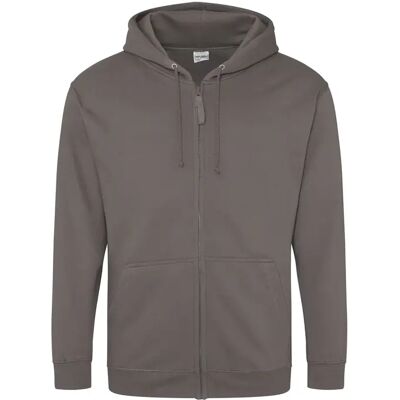 AWDis Just Hoods Zoodie - 2XL - Grijs - Sweatshirt AWDis Just Hoods Zoodie - 2XL - Grijs - Sweatshirt