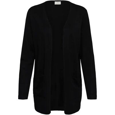 Lang damesvest KAFFE Lizza Noir M Lang damesvest KAFFE Lizza Noir M